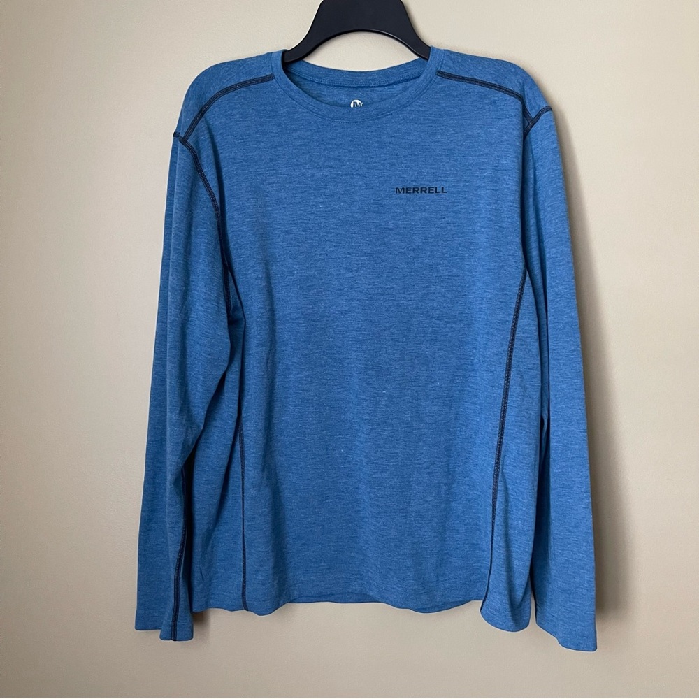 MERELL BSELECT WICK Men’s Blue Long Sleeves Shirt Size XL